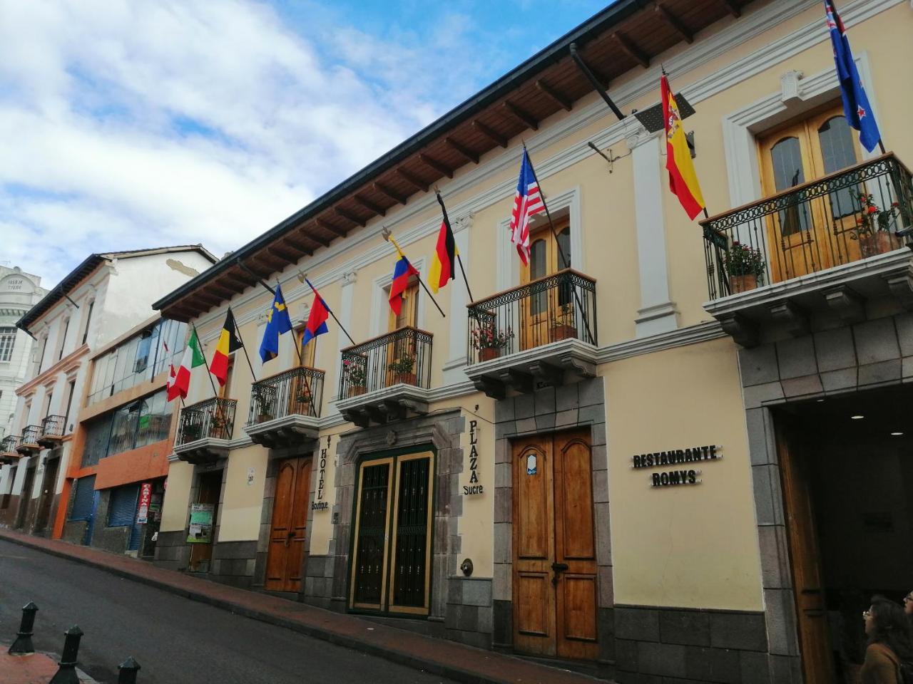 Hotel Boutique Plaza Sucre Quito Exterior foto